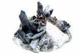 Natural Smoky Quartz Crystal Cluster ( lbs) - Brazil #78116-4